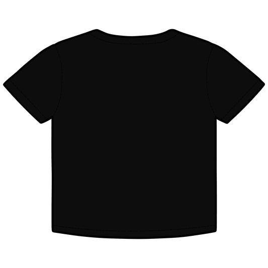 Breathe (BLACK) - FUTURE Organic Rib Baby Tee