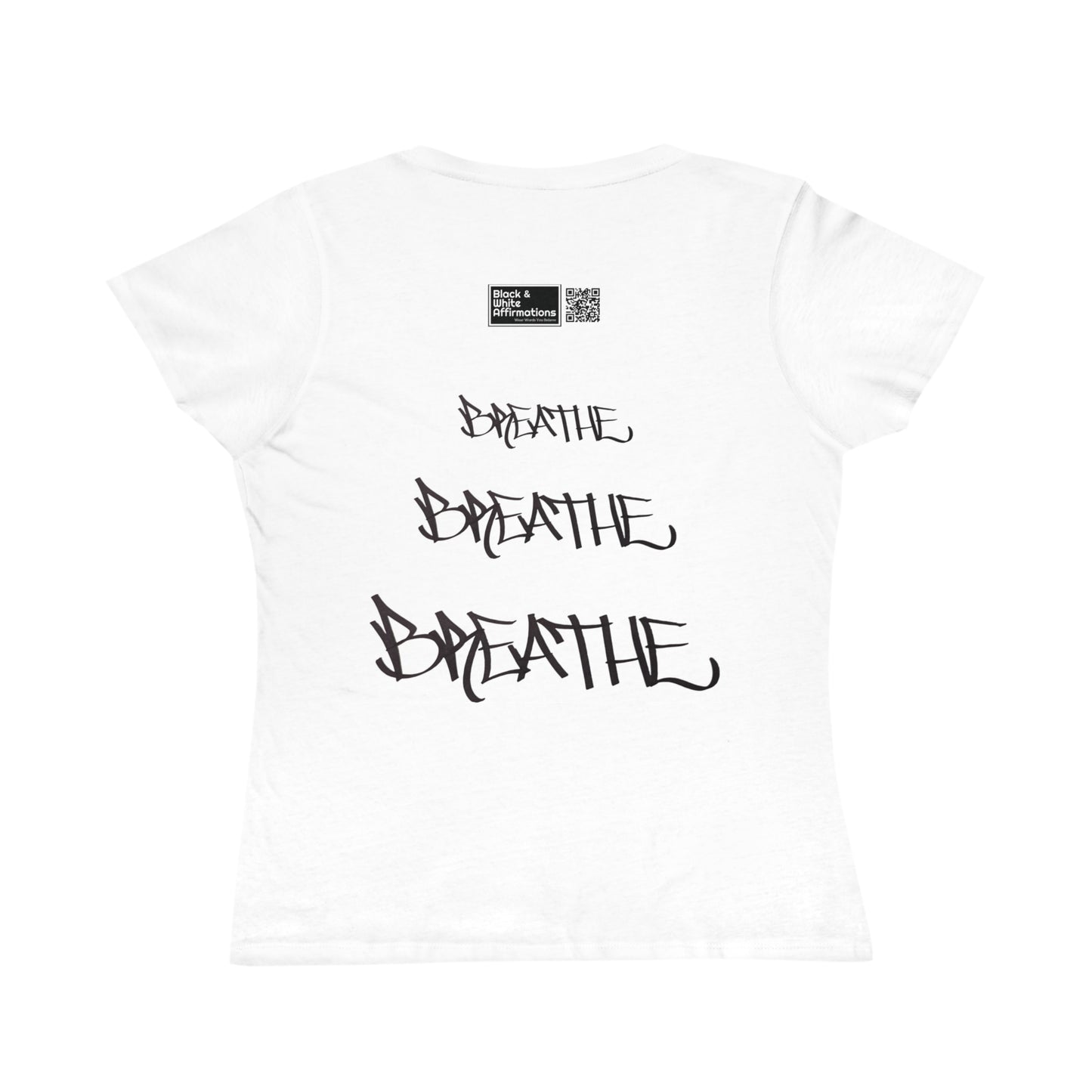 BREATHE WOMEN'S (HAND DRAWN) - WHITE
