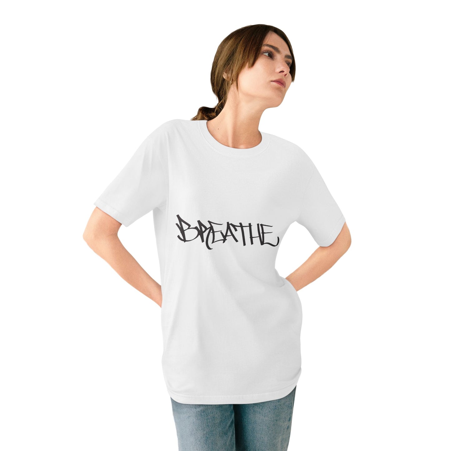BREATHE (HAND DRAWN) WHITE