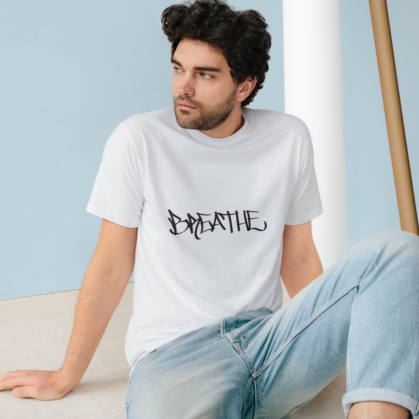 BREATHE (HAND DRAWN) WHITE