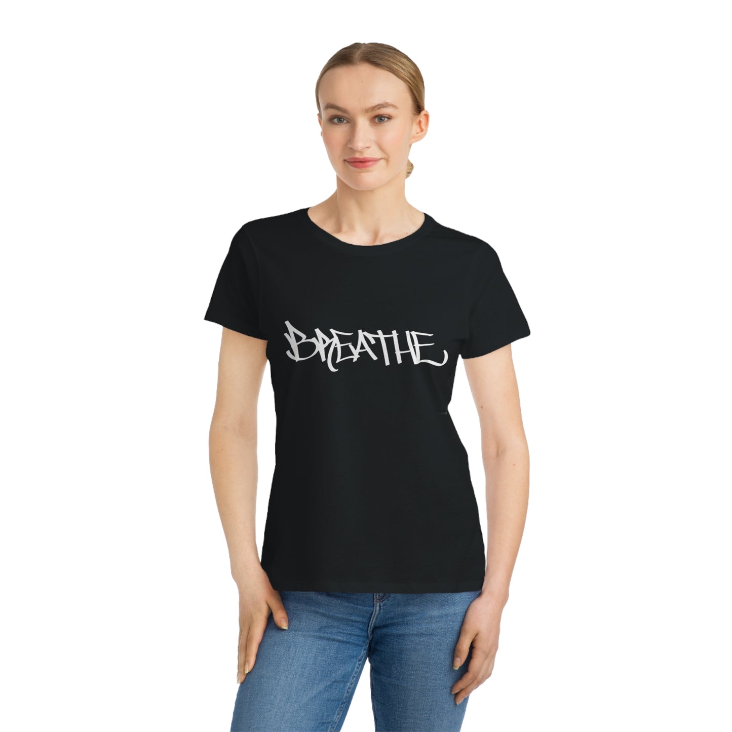 BREATHE WOMEN'S (HAND DRAWN) - BLACK