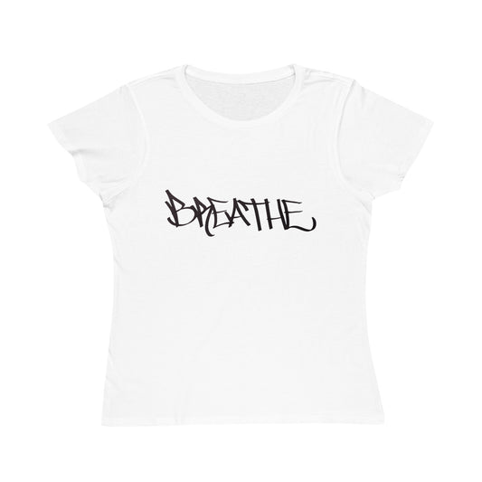 BREATHE WOMEN'S (HAND DRAWN) - WHITE