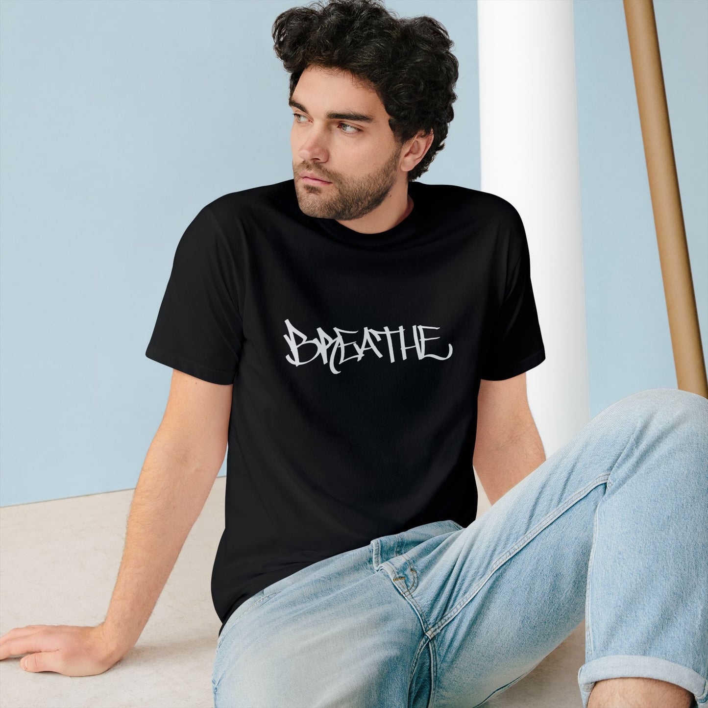 BREATHE (HAND DRAWN) BLACK