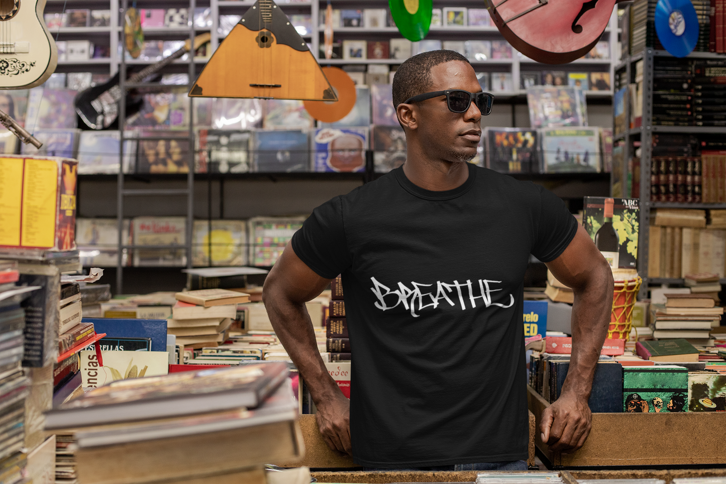 BREATHE (HAND DRAWN) BLACK