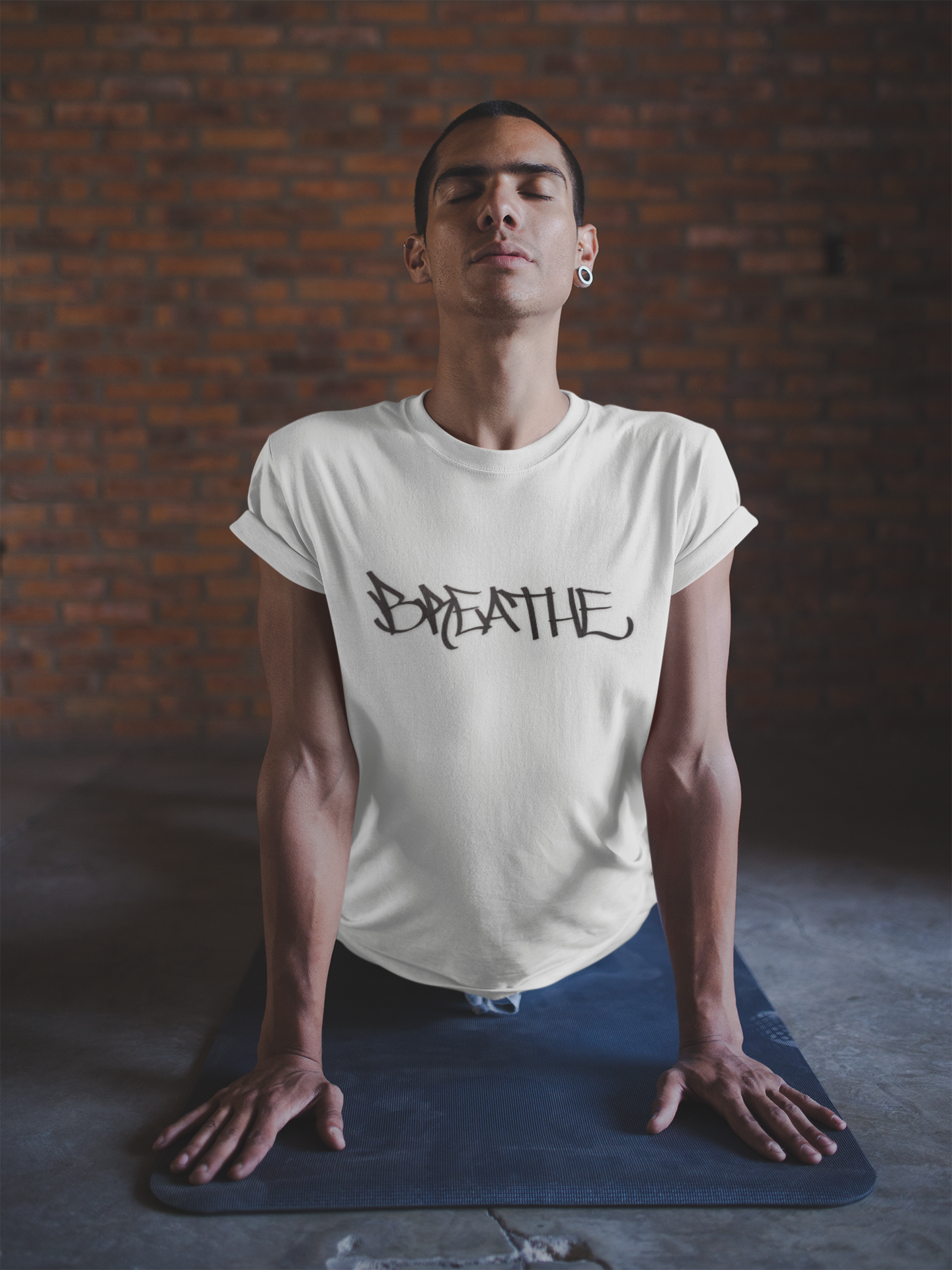 BREATHE (HAND DRAWN) WHITE