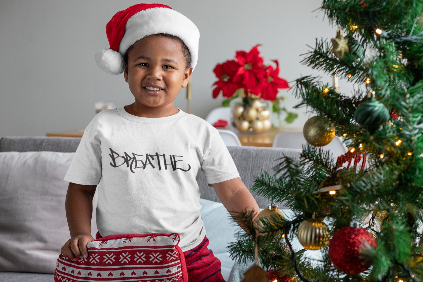 Breathe (WHITE) - FUTURE Organic Rib Baby Tee