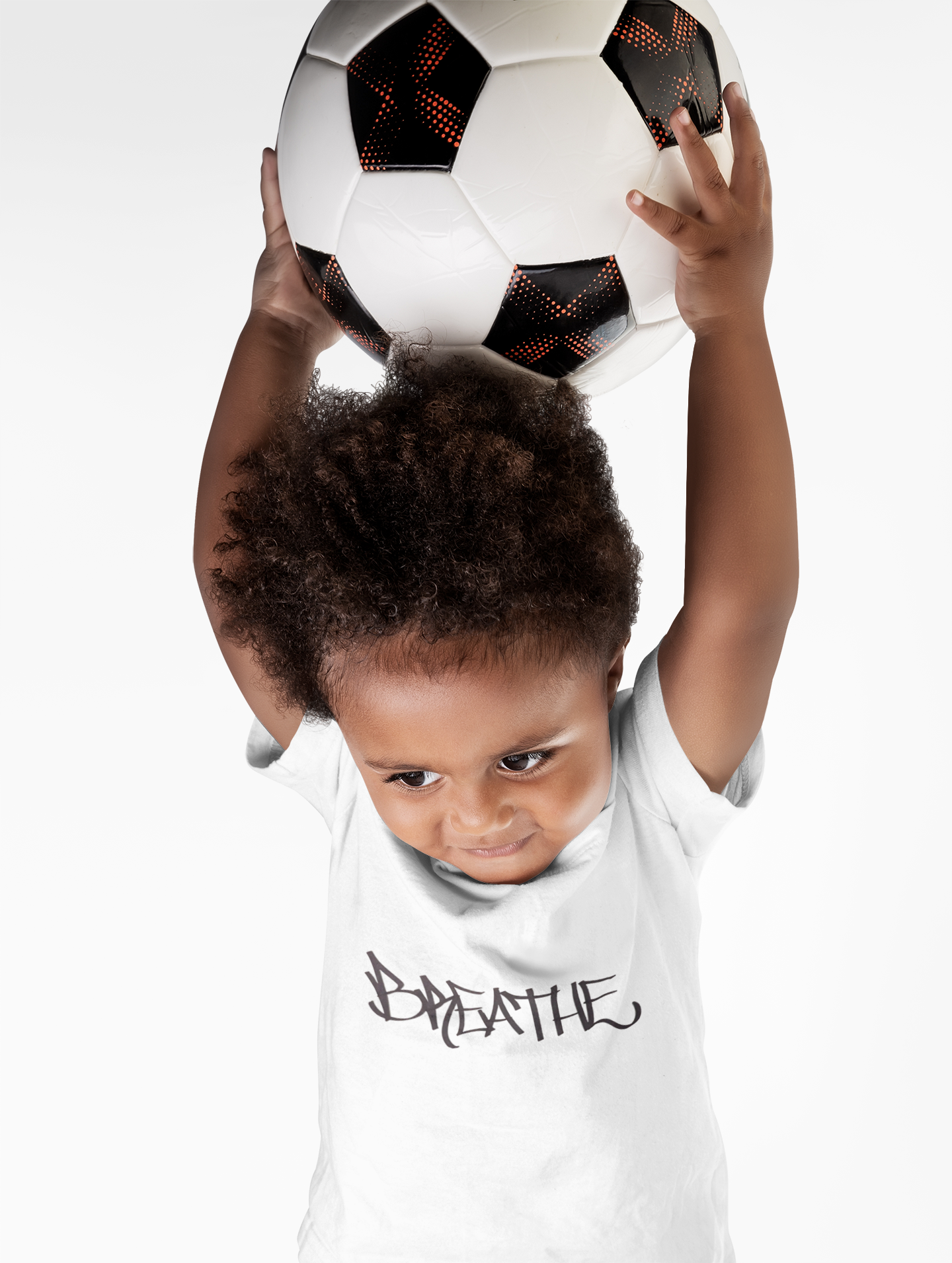 Breathe (WHITE) - FUTURE Organic Rib Baby Tee