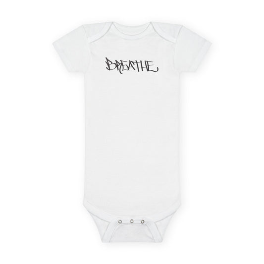 Breathe (WHITE) - FUTURE - Organic Baby Onesie®
