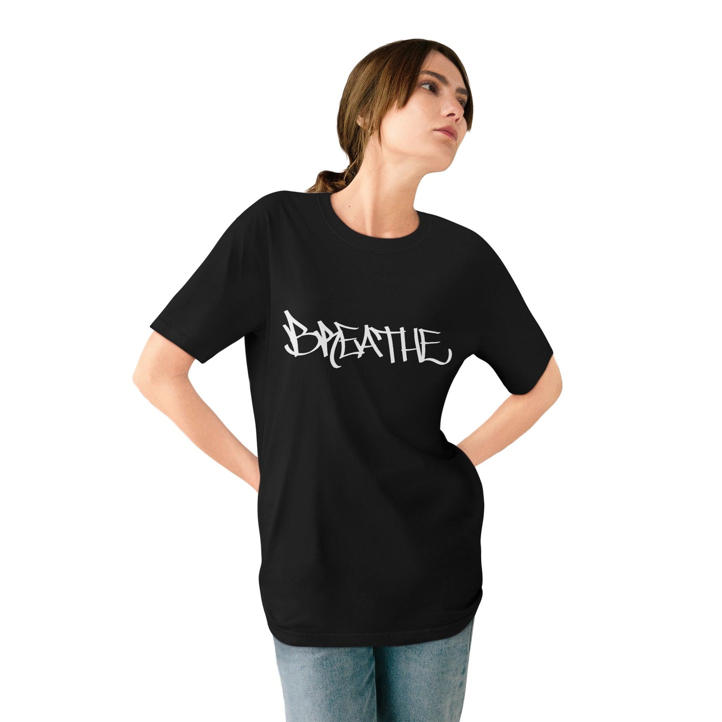 BREATHE (HAND DRAWN) BLACK